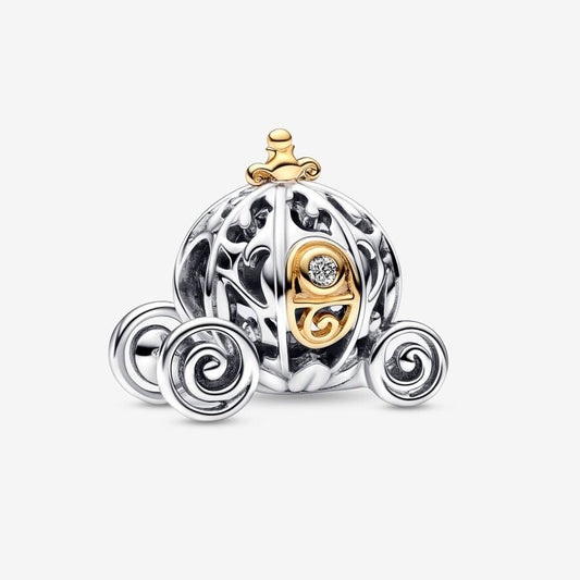 Disney 100th Anniversary Cinderella's Enchanted Carriage Lab-grown Diamond Charm