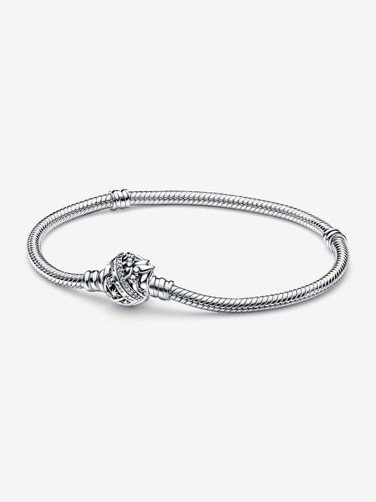 Disney Tinker Bell Clasp Moments Snake Chain Bracelet