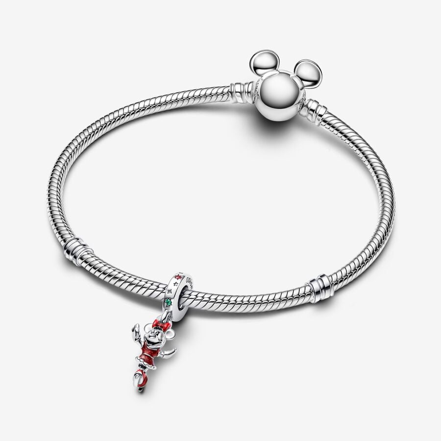 Minnie Mouse Ice Skating Dangle Charm