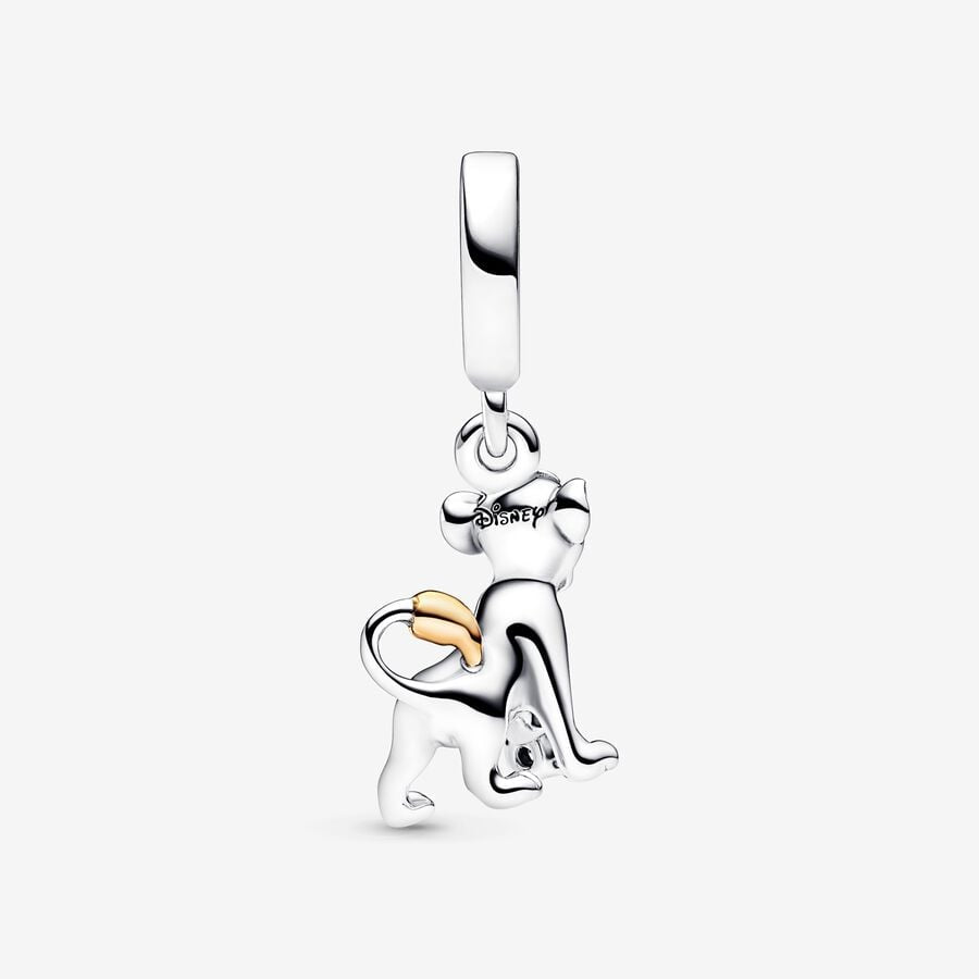 Disney 100th Anniversary Simba Lab-grown Diamond Dangle Charm