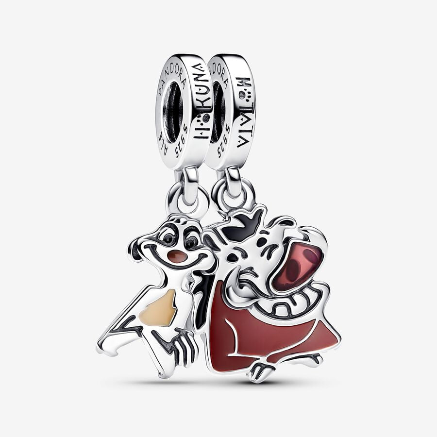 Disney The Lion King Timon & Pumbaa Splittable Dangle Charm