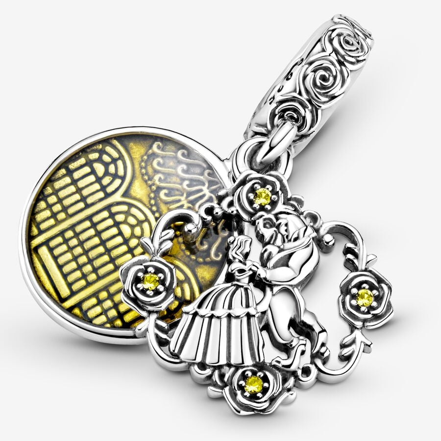 Disney Beauty and the Beast Dancing Dangle Charm