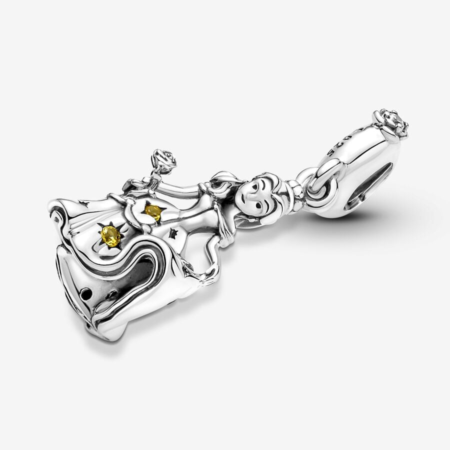 Disney Beauty and the Beast Dancing Belle Dangle Charm