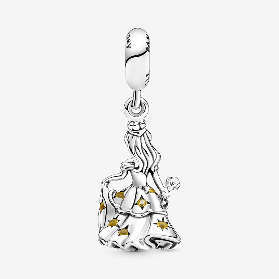 Disney Beauty and the Beast Dancing Belle Dangle Charm